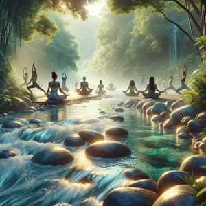 Water Flow: Music for Yoga Sessions - The Flow Atmosphere