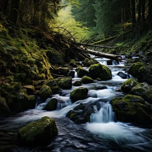Cuarteto Sereno Del Agua: Melodías Tranquilas Del Río - Rehabilitación de la naturaleza