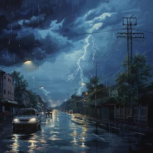 Relaxing Binaural Rain with Thunder Ambiance - Relaxation