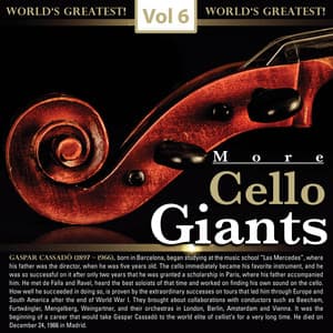 More Cello Giants, Vol. 6 - Gaspar Cassadó