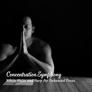 Concentration Symphony: White Noise and Harp for Enhanced Focus - Official White Noise Collection