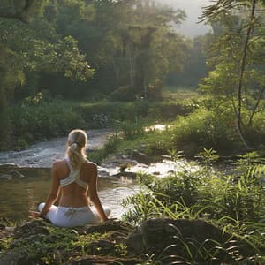 Armonía Binaural Del Agua Para La Práctica De Yoga - Yoga Nidra
