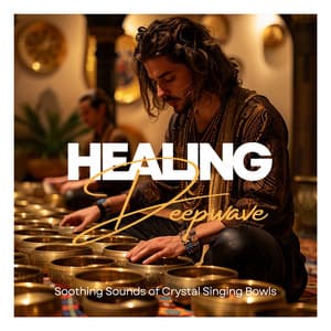Soothing Sounds of Crystal Singing Bowls: 538 Hz Sleep Melodies for Anxiety Relief - Healing Deepwave
