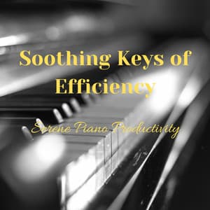 Soothing Keys of Efficiency: Serene Piano Productivity - Romantic Piano for Reading