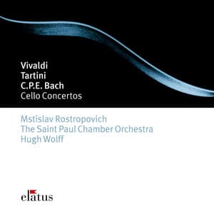 Vivaldi, Tartini & Bach, CPE : Cello Concertos - Mstislav Rostropovich