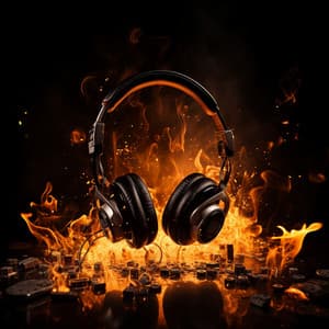 Fire Essence: Elemental Blaze Symphony - Chakra Waves