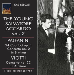 The Young Salvatore Accardo, Vol. 2 - Niccolò Paganini