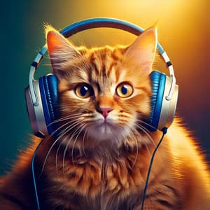 Playful Cat Lofi: Cozy Feline Harmonies - Soothing Lofi