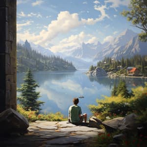 Serenidad Al Costado Del Lago: Música Meditativa Cerca De Un Lago Tranquilo - Sonidos de la selva amazónica