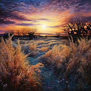 Nature's Unwinding Sonata at Sunset - Alpha Waves