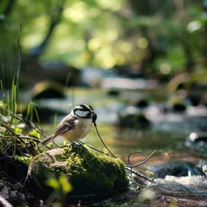 Echoing Waters: Binaural Birds in Nature’s Creek - 78 72 Hz - Binaural Beat Therapy