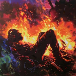 Relaxation Echoes: Fire Peace - Crickets Tinnitus Relaxation