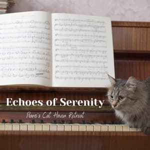 Echoes of Serenity: Piano's Cat Haven Retreat - Cocktail Piano Bar Jazz