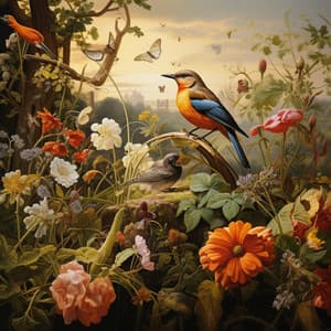 Eternal Beauty of Nature's Serene Symphony - Blissful Bunny