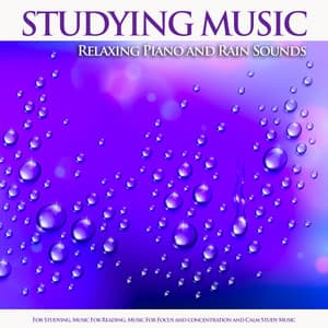 Studying Music: Relaxing Piano and Rain Sounds For Studying, Music For Reading, Music For Focus and Concentration and Calm Study Music - Study Music & Sounds
