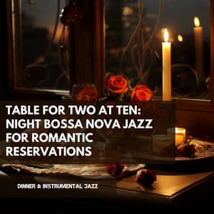 Table for Two at Ten: Night Bossa Nova Jazz for Romantic Reservations - Dinner & Instrumental Jazz