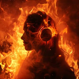 Fire's Binaural Harmony: Elemental Tunes - Binaural Beats Pure