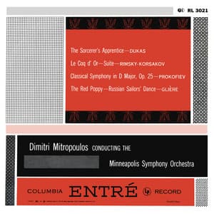 Dukas: L'Apprenti sorcier - Rimsky-Korsakov: Le Coq d'or Suite - Prokofiev: Symphony No. 1 - Dimitri Mitropoulos