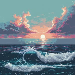 Wasser Wellen Locken Charme - Meeresgeräusche