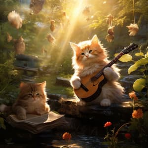 Fireside Melodies: Music for Feline Companions - Nature TV