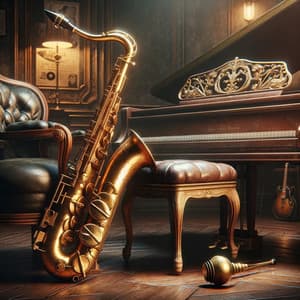 Vintage Saxophone and Piano - Piano: Classical Relaxation
