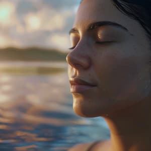 Impulso De Concentración Con Latidos Binaurales De Agua - Música de fondo de oficina