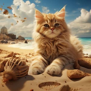 Retiro En La Naturaleza Del Pequeño Gato: Serenata Océanica Para Gatos - Grabaciones de la naturaleza LBE