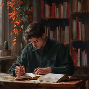 Focus with Lofi: Calming Study Tunes - Reading Music - Instrumental