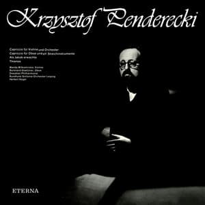 Penderecki: Threnos / Als Jakob erwachte / 2 Capriccios - Krzysztof Penderecki