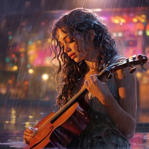 Rain Symphony: Rhythmic Fluid Harmony - Alpha Waves