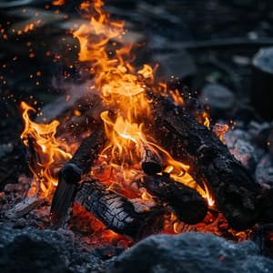 Soothing Chill Fire: Nighttime Relaxation - Relaxation Noisy Tones