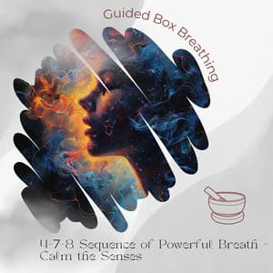 4-7-8 Sequence of Powerful Breath - Calm the Senses - Guided Box Breathing