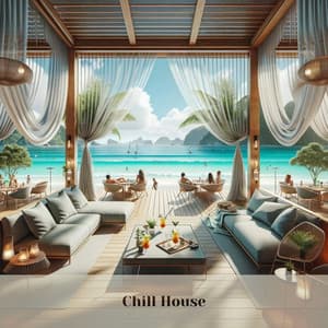 Chill House: Ocean Breeze Vibes, Lounge Escape, Tropical Tranquility - Chill Cafe Tunes