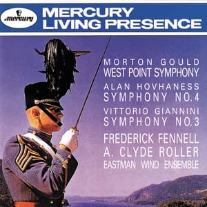 Gould: West Point Symphony/Hovhaness: Symphony No.4/Giannini: Symphony No. 3 - Eastman Wind Ensemble