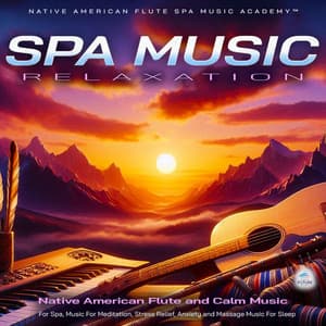 Spa Music Relaxation: Native American Flute and Calm Music For Spa, Music For Meditation, Stress Relief, Anxiety and Massage Music For Sleep - Relaxing Music for Stress Relief