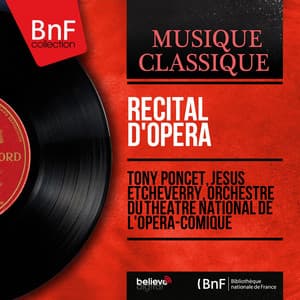 Récital d'opéra - Tony Poncet
