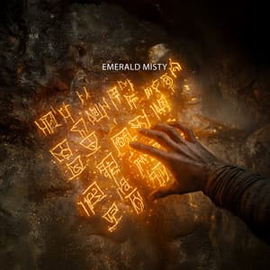 The Forgotten Alphabet of Light - Emerald Misty