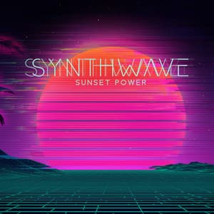 Synthwave Sunset Power: Chill Music for Car Drive - Power Walking Music Club