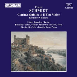 Schmidt: Clarinet Quintet In B Flat Major/Romance - Franz Schmidt