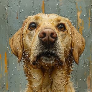 Sonidos Relajantes De Lluvia Suave Para La Relajación Del Perro - Música de relajación para perros