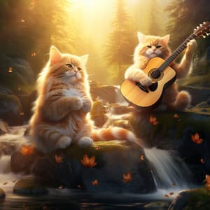 Music and Rain for Contented Kitties: Tunes and Soft Purrs - R. Guru