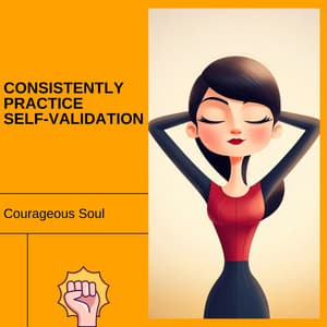 Consistently Practice Self-Validation - Courageous Soul