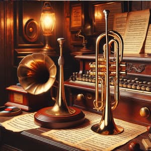 Vintage Trumpet – Jazz Vibrations - The Queen Trumpet