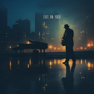 City Lights Reflections: Dazzling Jazz Music - Indie Coffeehouse Music Lounge