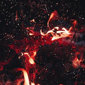 Flames of Serene Study: Chill Music Fire - Calm Stress Relief