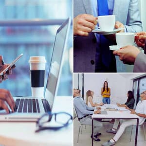 Backdrop for Fun Office Days - Hotel Jazz