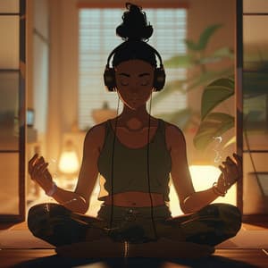 Zen Focus: Lofi Meditation Echoes - Meditative Lofi