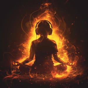 Flame Meditation Harmony: Peaceful Chords - Golden Meditation