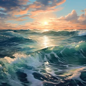 Resonancia Del Mar Rítmico: Música En Medio De Las Olas - Canciones de Cuna de la Naturaleza