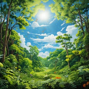 Trail of Sounds: A Journey in Nature - Natural Woodland Sound